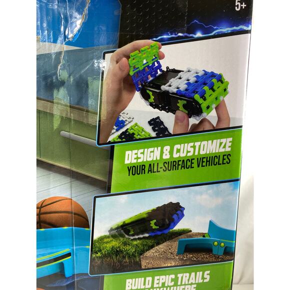 Power Treads All terrain Glow In The Dark 70 Piece Courses Tracks New Damaged Bx - Picture 7 of 10